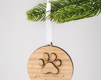 Memory Dog Pop Out Name Ornament, Dog Memorial, New Puppy, Custom Engraved