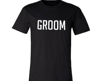 Groom Tee, Husband Gift, Bachelor Gift, Guys Shirt, Shower Gifts, Engagement, Wedding