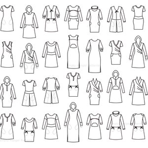 Darby Dress - digital sewing pattern