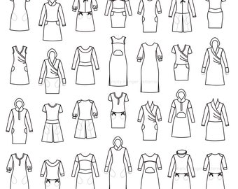 Darby Dress - digital sewing pattern