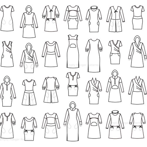 Darby Dress Digital Sewing Pattern - Etsy