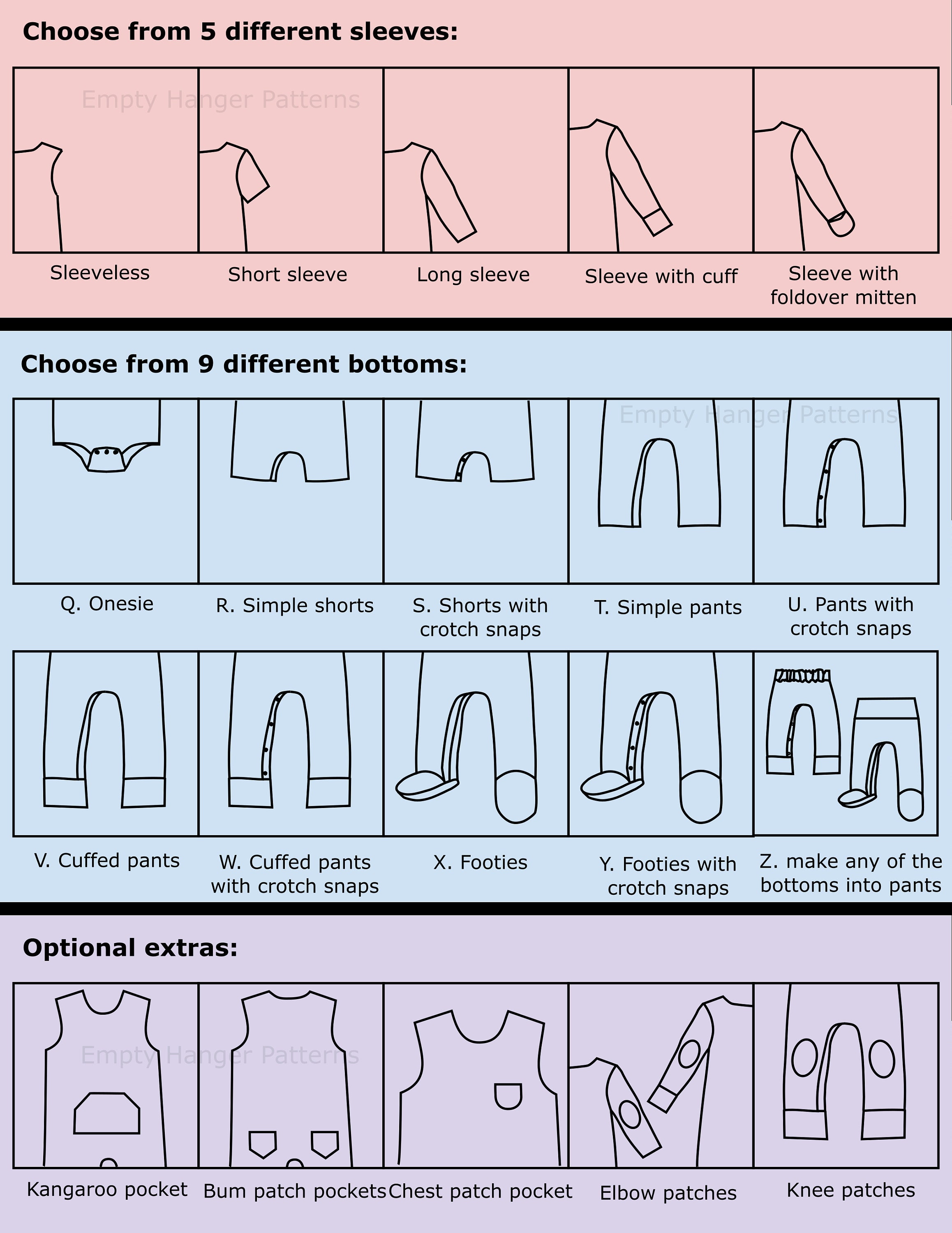 Green Bean Baby Set Digital Sewing Pattern Etsy Australia