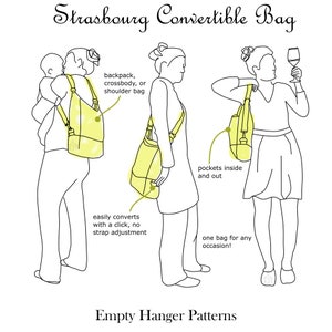 Strasbourg Bag - digital sewing pattern