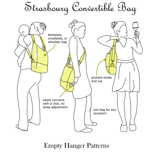 Strasbourg Bag - digital sewing pattern