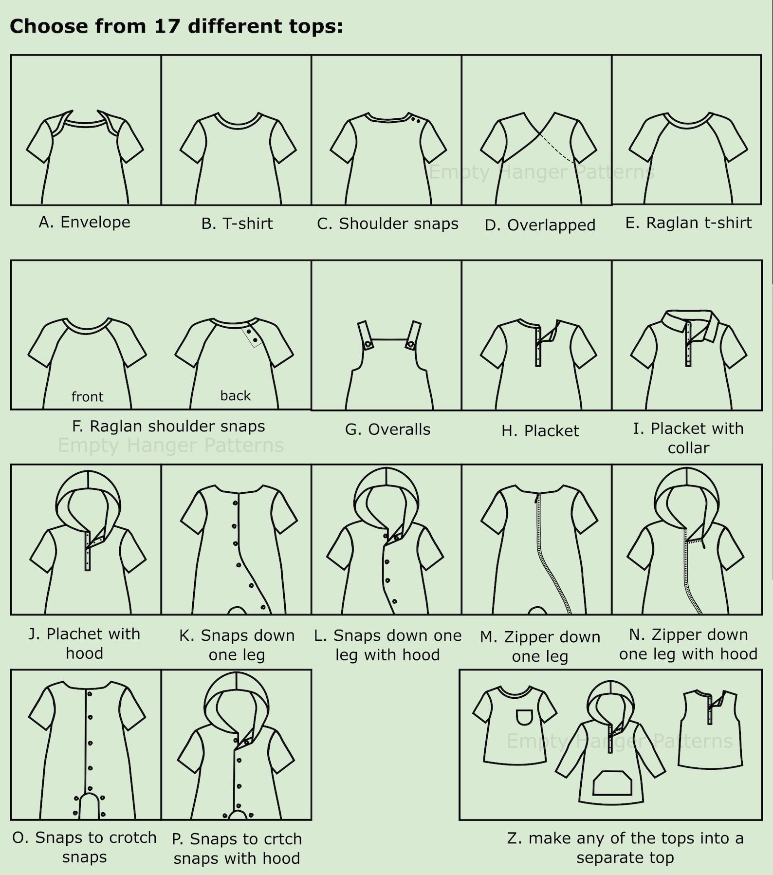 Green Bean Baby Set Digital Sewing Pattern Etsy Australia