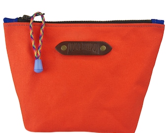 Rainbow Series Zip Bag, Bolsa de cremallera de colores, Bolsa de cremallera de lona