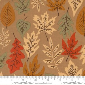 Windfall Leaf Fall Florals Oatmeal