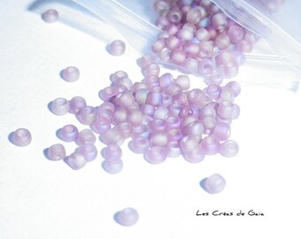 1 x 5 g beads assorted pink seed beads