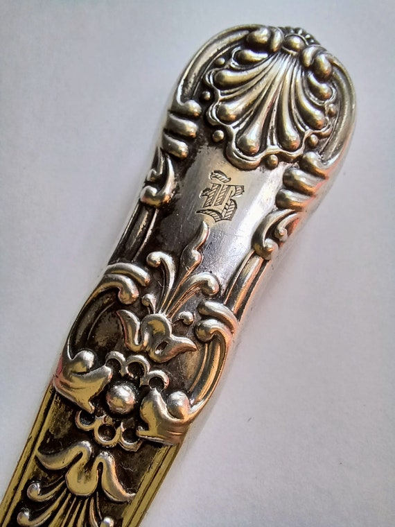 Tiffany English King Pattern Sterling Silver Dinner Knife - Etsy