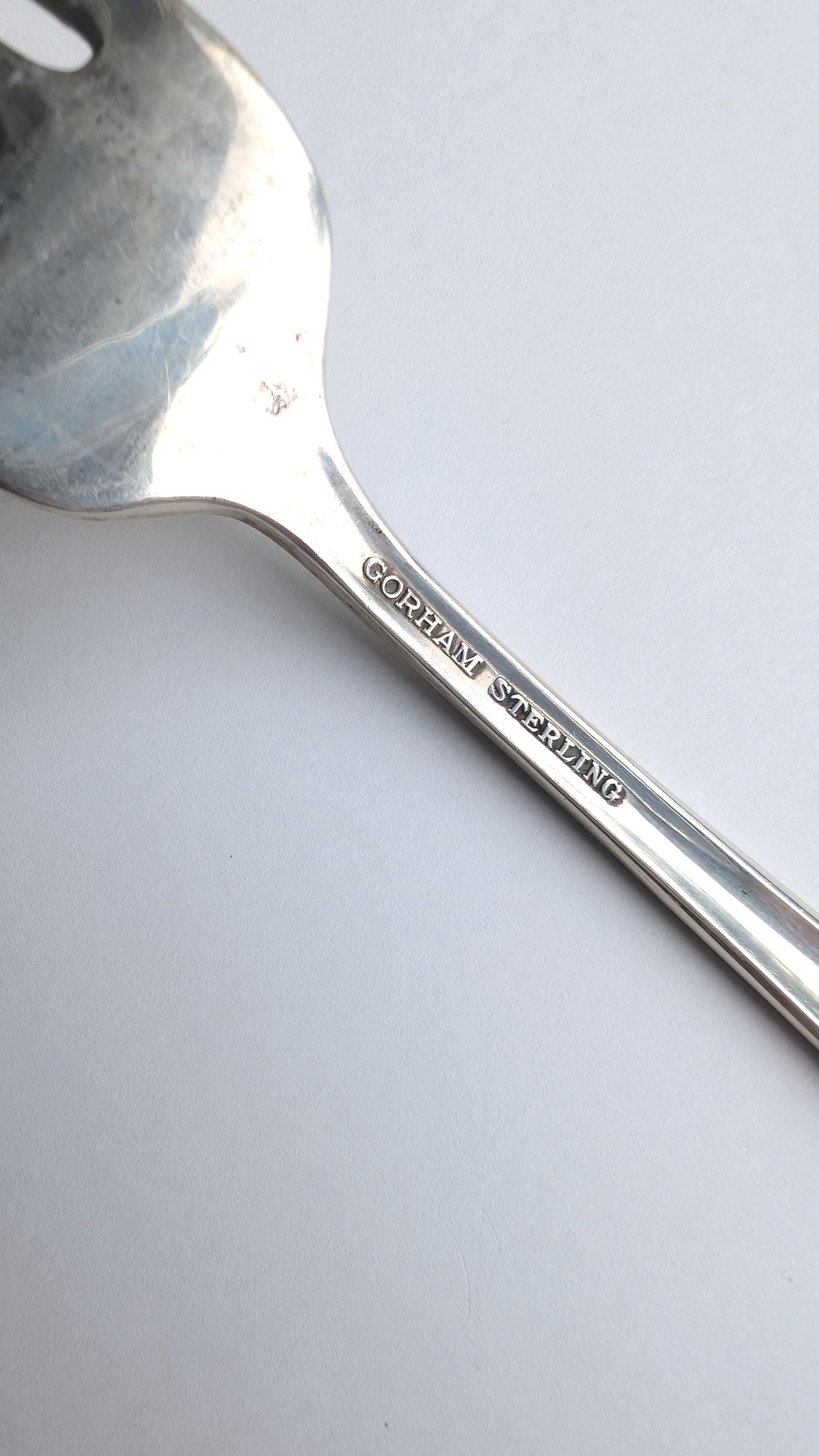 Vintage Gorham Lily of the Valley Salad or Lunch Fork- Solid