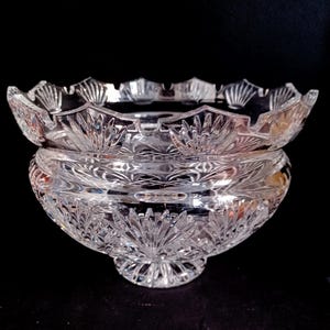 Large Vintage Waterford Crystal Bowl - Irish Crystal