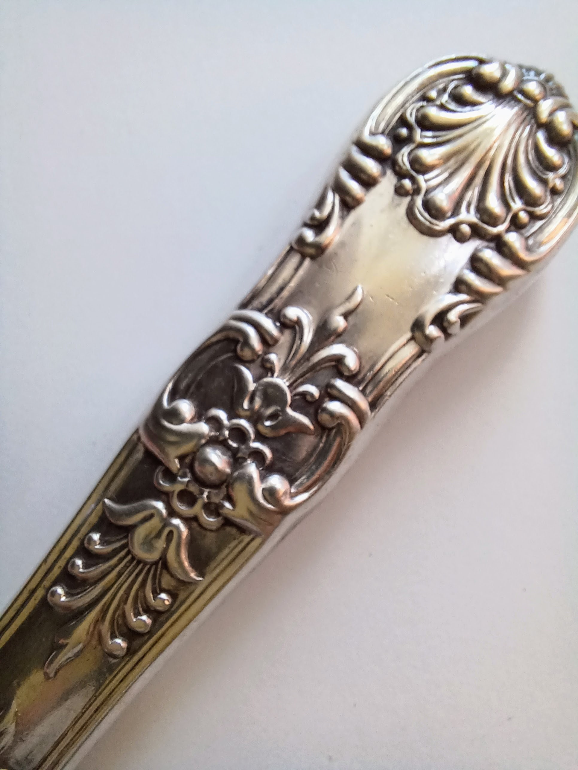 Tiffany English King Pattern Sterling Silver Dinner Knife - Etsy