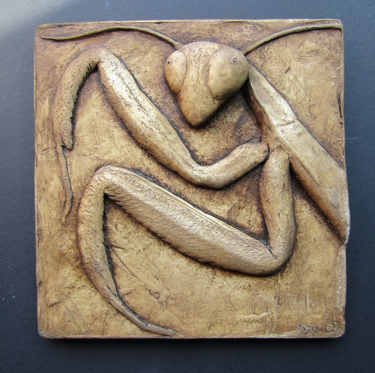 Praying Mantis Insect Colorful Wallsculpture Bugs Artwork | Etsy