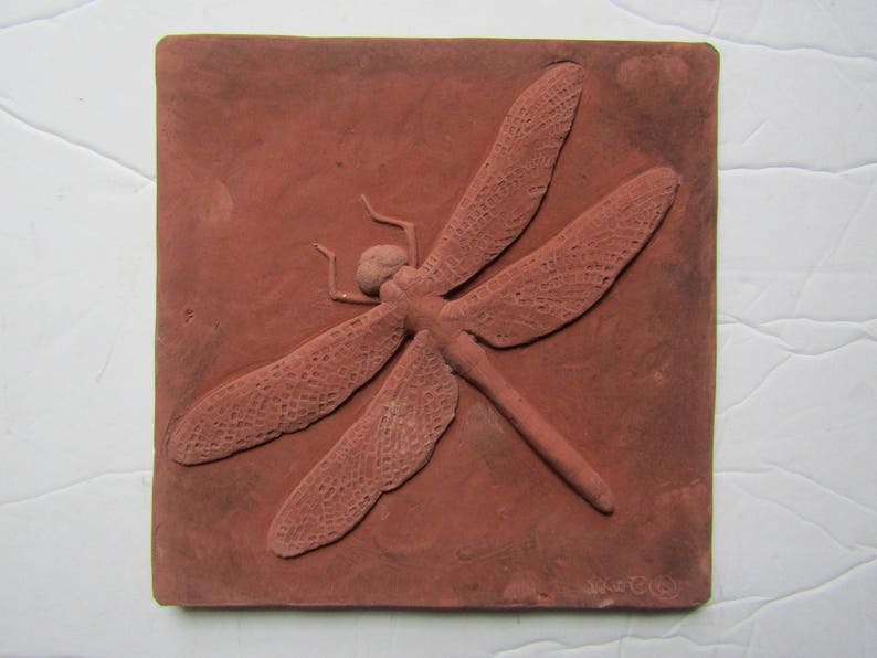 Libelle 15 cm Betonfliese Bild 3