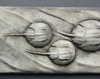 Horseshoe Crab Concrete Art Tile