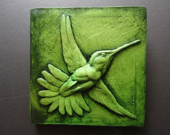 Lifesize Hummingbird in Flight Inspirational  Art Gift