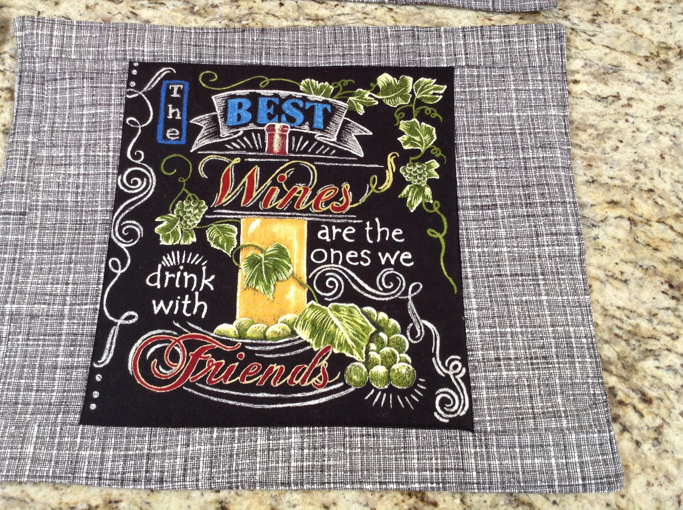 Wine Placemats Etsy