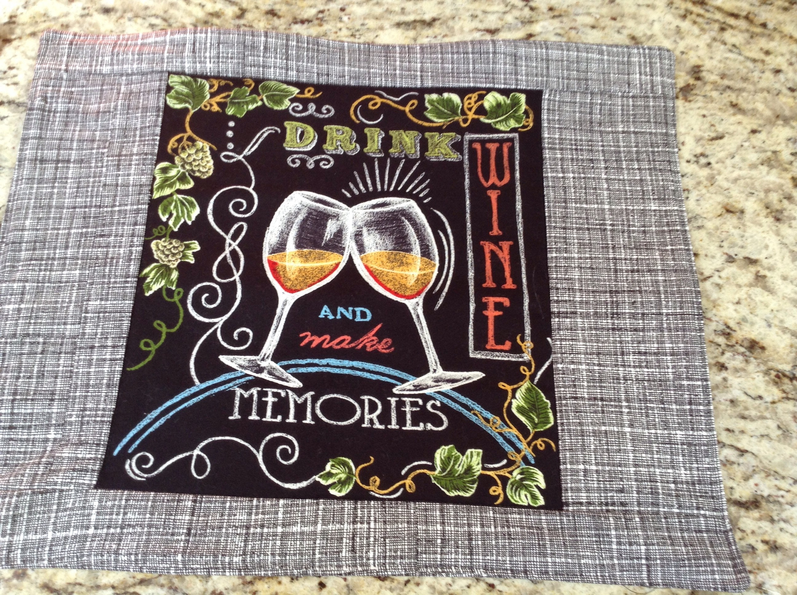 Wine Placemats Etsy
