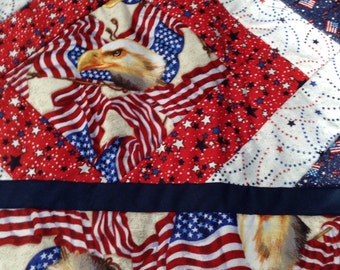 Patriotic table runner