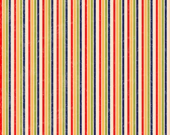 Camping Therapy 10634-12 *1/2 YARD CONTINUOUS CUTs* Multi Rustic Stripe Patrick Lose Northcott