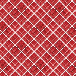 Stars & Stripes Forever C15716-RED *1/2 YARD CONTINUOUs CUTs* Diagonal Plaid Red Patriotic USA Lori Whitlock Riley Blake