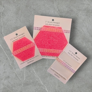 Mini Jelly Roll Strip Rolie Rulers locally made