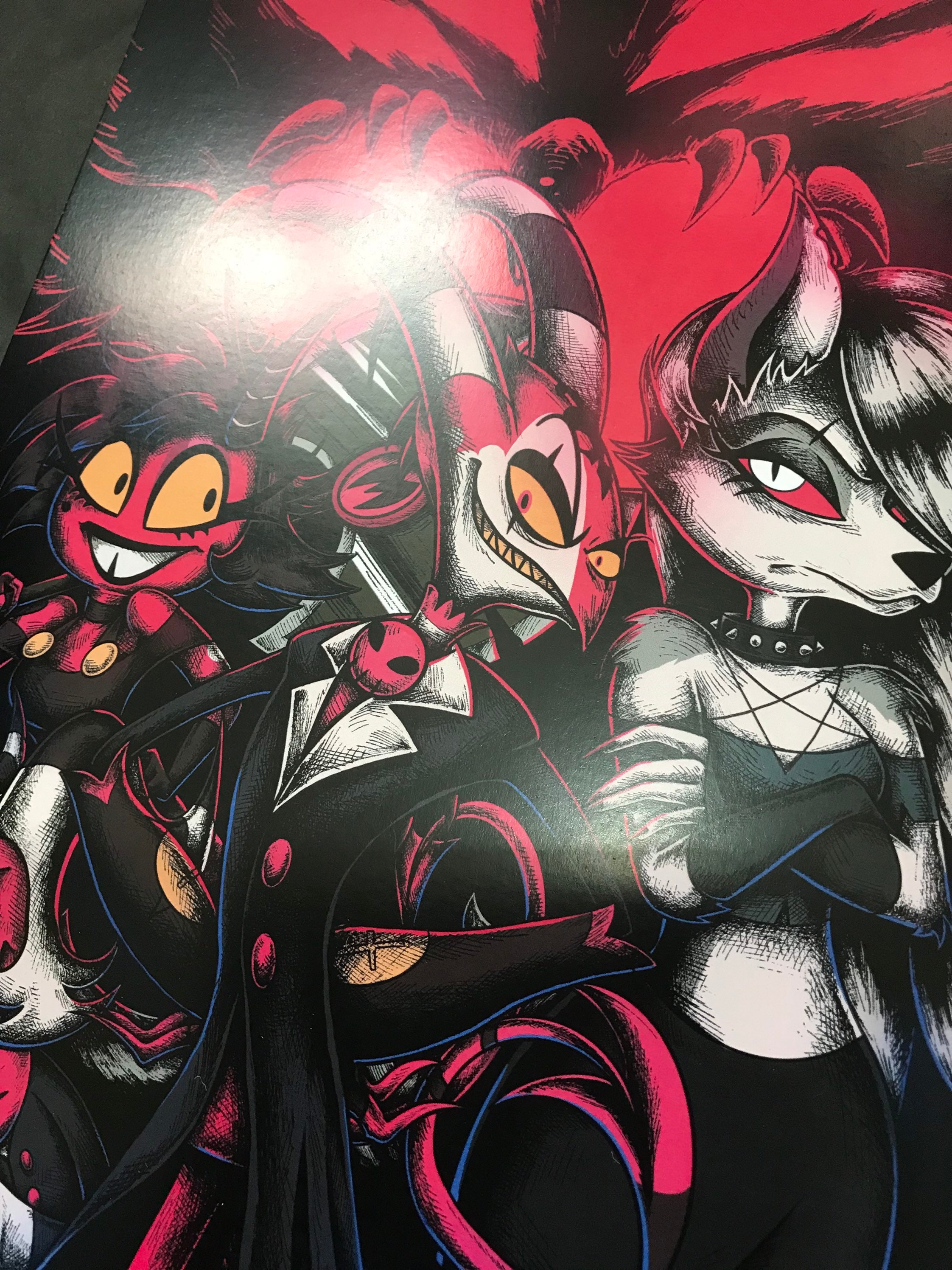 Helluvaboss I.M.P サインプリント ヘルヴァ・ボス I.M.P ギャング アートプリント：ダーク