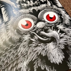 FURBY STARE Stampa artistica originale Dark Fantasy, PhaseMoth, Furby, anni '90, giocattoli retrò, arte dark, dettagli elevati, arte di uccelli, alternativa