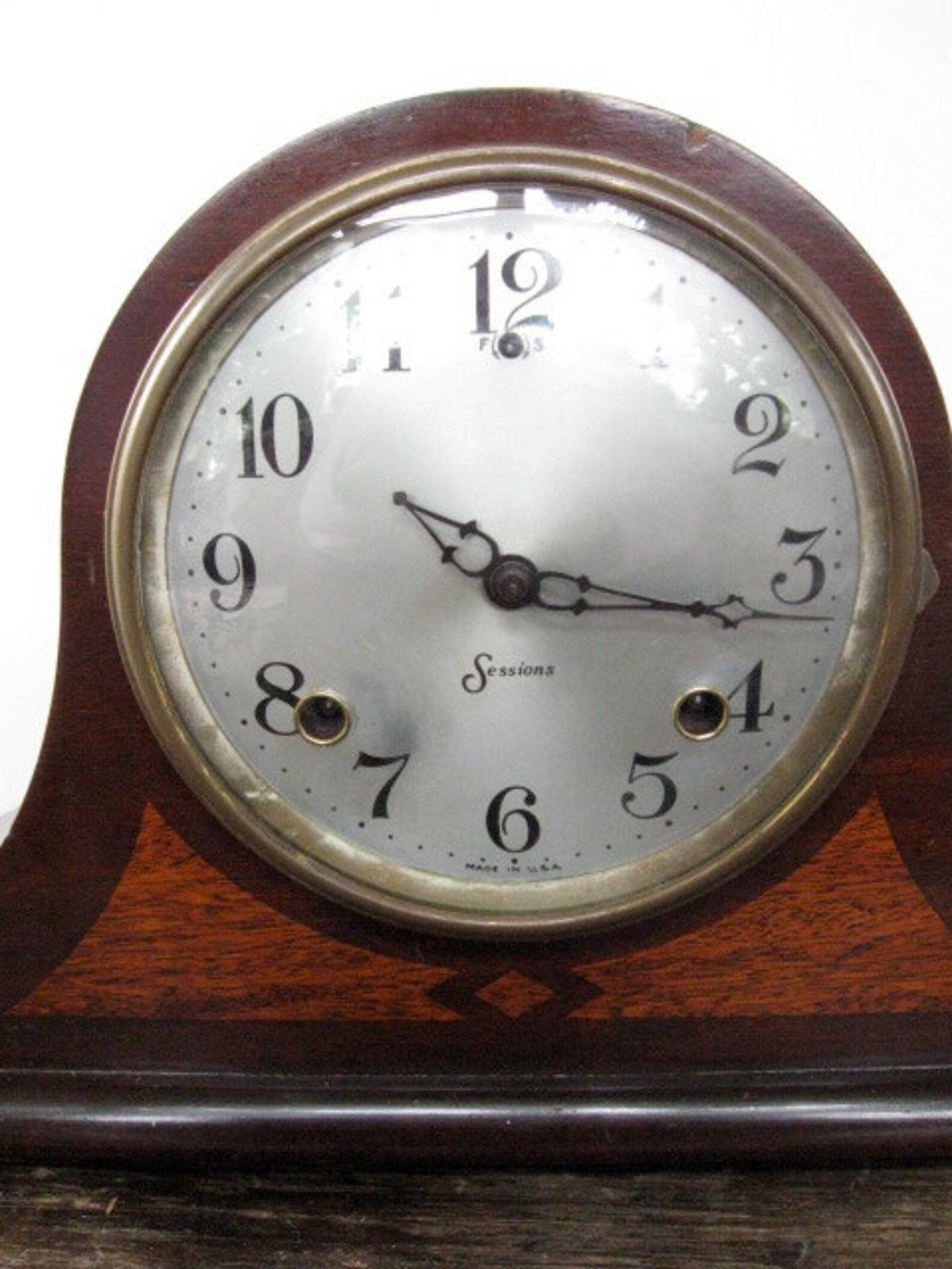 8 Day Sessions Humpback Mantel Clock Etsy
