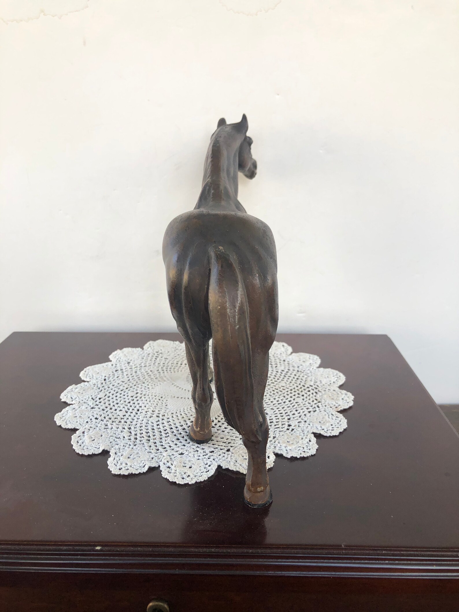 Metal Thoroughbred Horse Statue Etsy