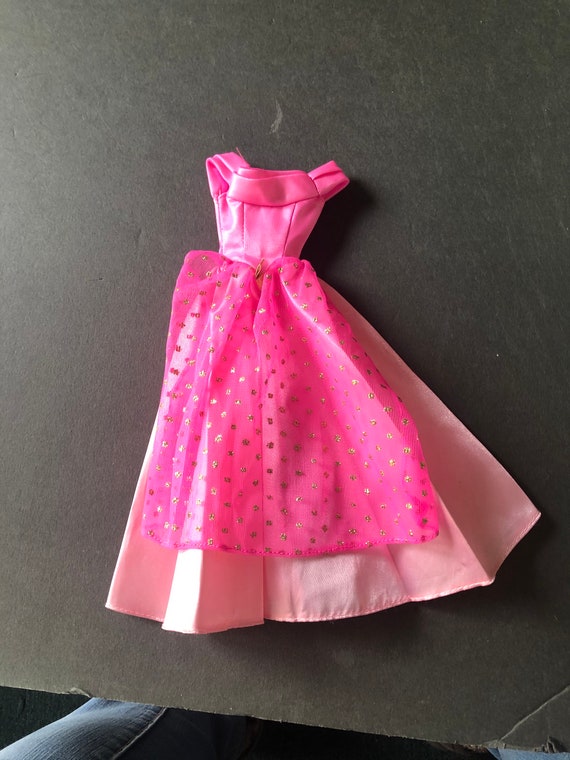 Sale Vintage Barbie Pink Formal Dress | Etsy