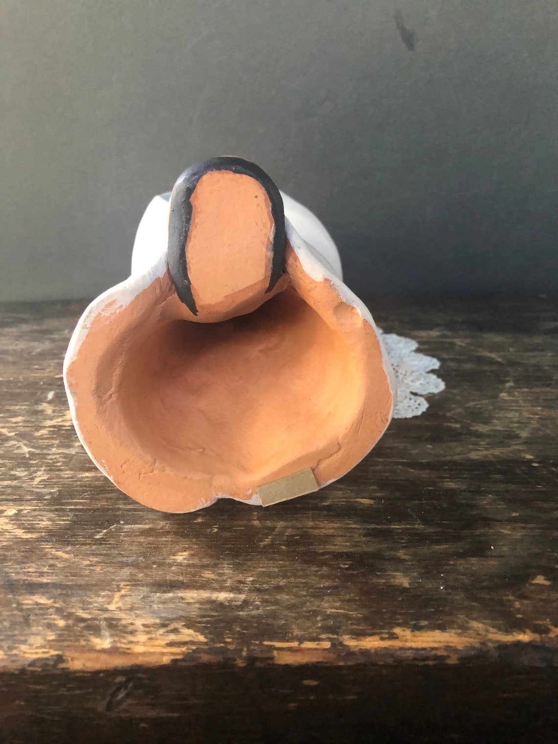 Hand Made Clay Art Figurine of Moses Holding the Ten Etsy