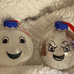 Marshmallow Man Ornaments