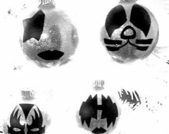 KISS Inspired Ornaments