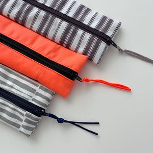 Pencil case, stationary case, travel pouch, school case, usb case