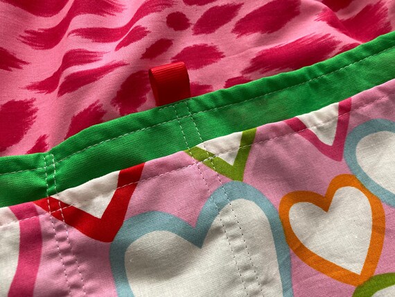 Cafe Apron, Hip Apron, Half Apron With Pockets - Hearts - Etsy Cafe Apron, Hip Apron, Half Apron With Pockets - Hearts - Etsy