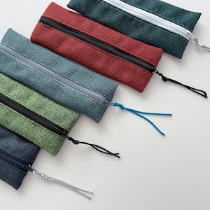 Pencil case, stationary case, travel pouch, school case, usb case
