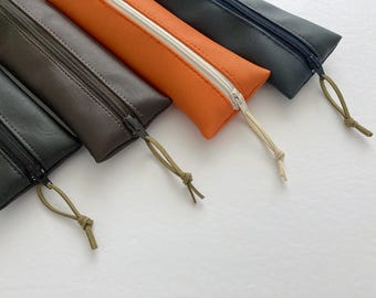 Pencil case, stationary case, travel pouch, school case, usb case