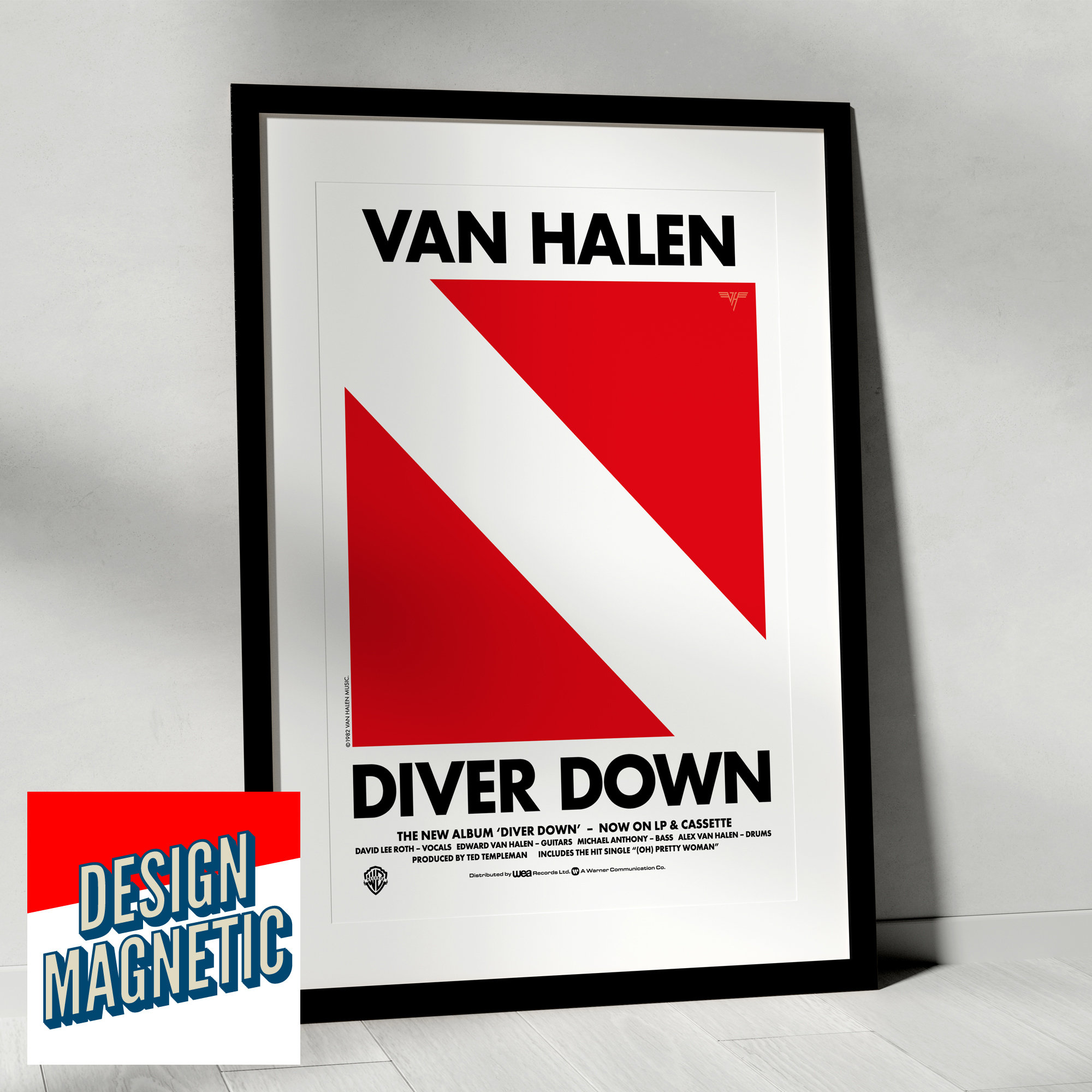 Van Halen / Diver Down【LP・USオリジナル・ステッカー】 Van Halen - Diver Down - Rock - Vinyl LP - Walmart.com