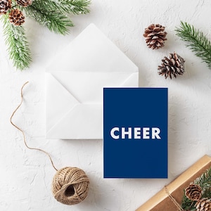 Blue Cheer Holiday Card