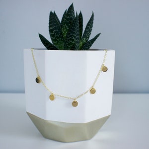 Gold Coin Necklace