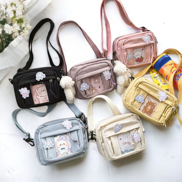 New Cartoon Transparent Bag, Small Crossbody Bag For Women, Purses and Handbags, Shoulder Bag, Children Gifts, Kids Bag, Gifts For Girls