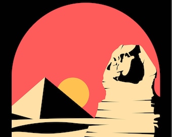 Seven Wonders of the Ancient World - 7x Poster Prints