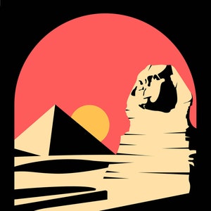 Seven Wonders of the Ancient World - 7x Poster Prints