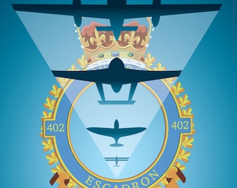 402 Squadron - Poster Print