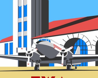 Trans World Airlines - Poster Print