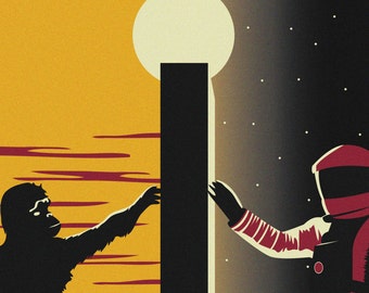 2001: a Space Odyssey - Poster Print - Etsy