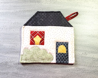 House Pot Holders, Kitchen Pot Holders, Pot Holders, Mother's Day Gifts