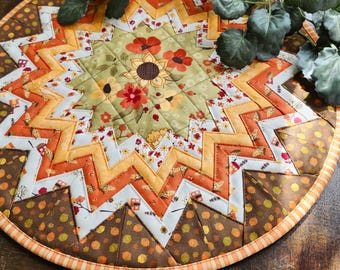 Autumn Folded Star Table Topper