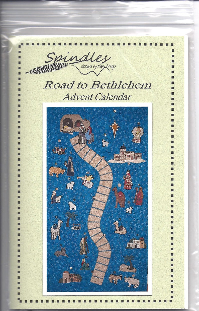 Advent Calendar Pattern Nativity Calendar Pattern Christmas Etsy